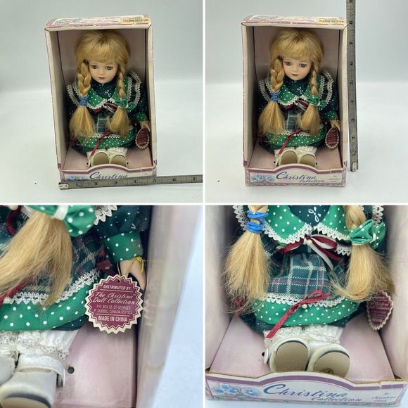 2000 Christina Collection By Christina Verdi Petite Porcelain Collectible Doll - Picture 8 of 14